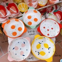 Bát tô sứ cỡ lớn 1500ml hình trái cây siêu xinh kiểu Bắc Âu hiện đại