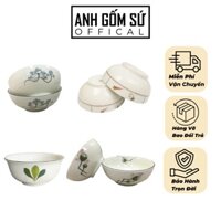 Bát tô sứ, tô canh sứ men kem Bát Tràng cao cấp nhiều mẫu đẹp