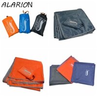 Bạt trải sàn lều ALARION, Thảm dã ngoại phủ PU chống thấm nước, Dấu chân lều nhỏ gọn Vải Oxford có bao Cắm trại Thảm đi bộ đường dài ngoài trời