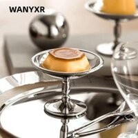 Bát tráng miệng WANYXR, Cốc kem bạc 200ml, Cốc ăn nhẹ trái cây chống gỉ 304