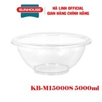 Bát trộn salad Sunhouse BioZone KB-MI5000S, Dung tích 5000ml