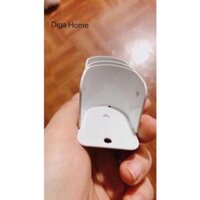 Bát Trụ Đỡ Thanh Treo Rèm - Phụ Kiện Rè Cái-Diga Home - Trắng