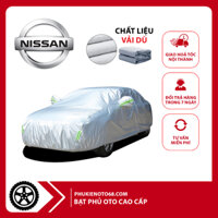 Bạt vải dù Oxford cao cấp xe bán tải Nissan Navara bền đẹp đậy che kín xe oto bán tải, áo mưa bảo vệ chống mưa nắng