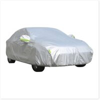 Bạt xe hơi ,Bạt phủ xe hơi, áo trùm che phủ xe hơi, Bạt phủ xe ôtô tráng nhôm bạc 4 chỗ, 2 lớp chống nóng, mưa, xước sơn - 2M - 4 chỗ