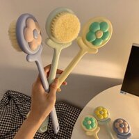 Bath and Back Scrub Artifact Bàn chải tắm nữ Tay cầm dài Bàn chải tắm lông mềm