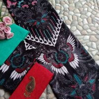 Batik Gia Đình sania ruffle ori ndoro jowi dnt Hoa Văn Bướm Trắng .S.M.L.Xl.Xxl.   Cod