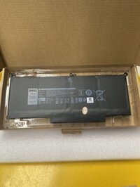 Battery– PIN DELL E7480 F3YGT DÀI 60WH (ZIN) - 4 CELL - Latitude 7280 7290 7390 7480 7480 E7280 E7390 E7480 E7490, 2X39G