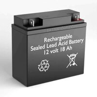 BatteryGuy 12V 18AH SLA Replacement Battery for CSB GP12170 - Rechargeable