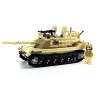 [Battle Brick] Mô hình lắp ráp Lego Tan M1 Abrams Main Battle Tank LGBB12