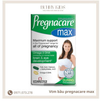 Bầu Anh Pregnacare Max (84v) - vitamin tổng hợp cho bà bầu - UK