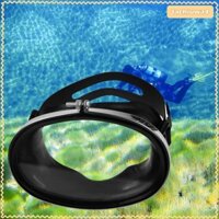 Bầu Dục Lặn Chống Thấm Nước Ống Kính Trong Suốt Lặn Biển Kính Mắt 15.5x13CM