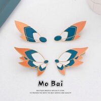 Bầu trời ánh sáng ngoại vi Kẹp Tóc kẹp bên hông phổ biến đôi cánh hoạt hình Nữ sinh ánh sáng gặp cos mũ tóc bướm kẹp tóc _ Hạt Mù Tạt