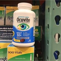 Bausch & Lomb Ocuvite Adult 50+ Calendula, Lutein, Dầu cá, Vitamin C, Chiết xuất Calendula 150 viên