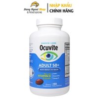 Baush Lomb Ocuvite Adult 50+ 150 viên - Viên uống bổ mắt dành cho người từ 50 tuổi của Mỹ