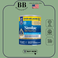 [Bay Air-Có Bill] Sữa Similac Mỹ 360 Total Care 5 HMO cho bé 0-12 tháng 873G