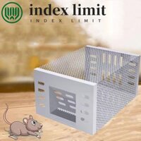 Bẫy chuột GIỚI HẠN INDEX, Bẫy chuột chu kỳ liên tục bằng kim loại không gian lớn, Lồng bẫy chuột tự động an toàn và vô hại tại nhà