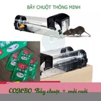 Bẫy chuột khoá tự động (diệt chuột nhắt) - Tiện lợi đặt mọi vị trí trong nhà - bẫy chuột không lối thoát m