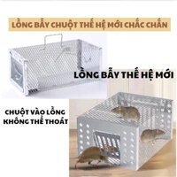 Bẫy chuột, Lồng bắt chuột và Máy bắt chuột tự động chất liệu thép không rỉ cho sử dụng lâu dài