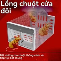 Bẫy chuột sắt - bẫy chuột lưới hiệu quả- bẫy chuột to-bẫy chuột 2 cửa sắt -bẫy chuột cao cấp- bẫy chuột tự động