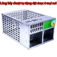 Bẫy chuột tự động đa chức năng Lồng chuột tự động trong nhà ngoài trời Bẫy chuột tự động hai cửa mới