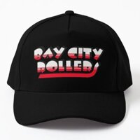 Bay City Con Lăn Mũ Bóng Chày Hip Hop Mùa Hè Mặt Trời Bé Trai Màu Trơn Nam Czapka Snapback Thể Thao In Hình Màu Đen Casquette Nữ