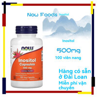 BÂY GIỜ Viên nang Inositol 500 mg 100 viên chay