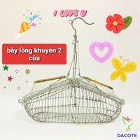 bẫy lồng khuyên 2 cửa