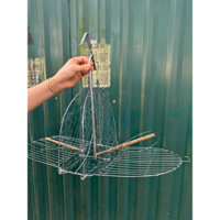 Bẫy mẹt cho chim cu gáy chất liệu inox