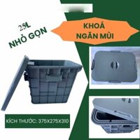 Bẫy Mỡ Có Khoá Ngăn Mùi Hôi 25l Bể Tách Mỡ Gia Đình Thùng Lọc Mỡ Cho Gia Đình Chung Cư Bồn Tách Mỡ Bồn Rửa Bát