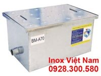 Bẫy Mỡ Inox Nhà Hàng Âm Sàn 70L BM-A70