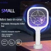 Bẫy ruồi DALEE, Đèn LED USB sạc điện Bug Zapper, Vợt côn trùng có đèn UV tự động di động Cắm trại