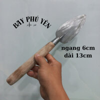 Bay tô cạnh chỉ xây dựng PHÚ YÊN , bay thợ hồ 6cm đúc nguyên khối cán gỗ dài 20cm