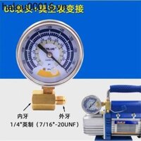 Bay Trên Máy Đo Chân Không 120 / 180 Mới Phong Cách Cũ Đồng Hồ Đo Áp Suất Điều Hòa Không Khí Tủ Lạnh Máy Hút Chân Không Âm P