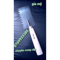 Bay Xây vuông Lưỡi Thép xanh cao cấp  9x16,5cm Tạo Rãnh Răng Cưa Vuông .Răng 2 trái phải.GIA MỸ