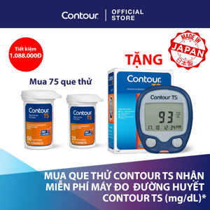 Máy đo đường huyết Bayer Contour TS