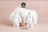 BAYMAX Móc khóa BAYMAX trắng phát sáng