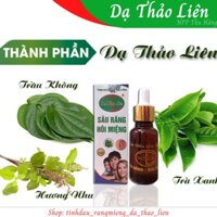 BB [5ml] Tinh Dầu Răng Miệng Dạ Thảo Liên Chính Hãng - sâu răng, hôi miệng, nhiệt miệng, nấm lưỡi - Khuyến Mại Khủng