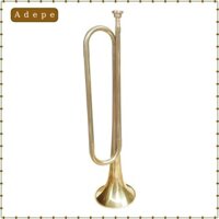 Bb Bugle Đồng thau Cavalry Nhạc cụ Thổi kèn cầm tay cho ban nhạc Người mới bắt đầu Tiệc dàn nhạc trẻ em