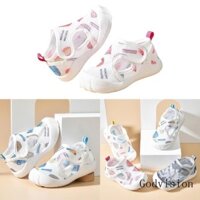 Bb Chống Trơn Trượt Sandal Cho Bé Gái Bé Trai Tập Đi Unisex Prewalker Mùa Hè Sandal Giày FirstWalkers Giày Air Mesh Sandal