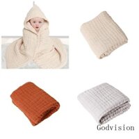 Bb Cotton Có Mũ Trùm Đầu Khăn Tắm Mềm Thấm Hút Cho Bé Quấn Khăn Thoáng Khí Cho Trẻ Sơ Sinh Trẻ Em 32x32 Inch