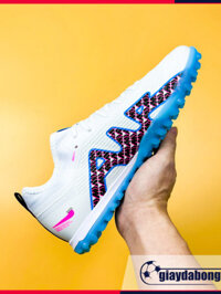 （BB-relaxation） Giày Đá Bóng Sân Cỏ Nhân Tạo Mercurial Air Zoom Vapor 15 Pro TF Trắng Vạch Đen Đế X