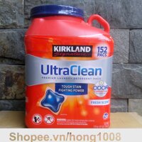 [Bb115] Viên Giặt Kirkland Ultra Clean 152 Viên 64