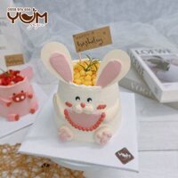 BB3163 - 10cm - Bánh kem bắp con thỏ
