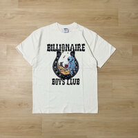 Bbc Billionaire Youth Club Rap Loose Hip Hop Cổ Tròn Tay Ngắn Nam Nữ In Hình