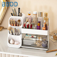 Bbddhousehold hộp đựng mỹ phẩm Hộp đựng bút Bàn trang điểm để bàn Giá đựng son môi Giá đựng phấn mắt Giá đựng phấn bột phồng