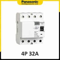 BBDR43230HV – RCCB Panasonic 32A 4P 30mA 240/415VAC