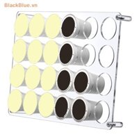 Bblue 24 khe đựng viên nang cà phê Khay sắp xếp ngăn kéo Tương thích với K-Cup Coffee Pods Acrylic Capsule Display Rack Văn phòng tại nhà.