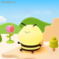 Bblue Mới Lạ Bee Silicone Đèn Ngủ Cho Trẻ Em 7 Màu Kawaii Đèn Cảm Ứng 3 Cấp Độ Sáng Đèn Ngủ Mầm Non Cho Quà Tặng Cho Bé.