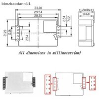 [Bbnzdd] Mô-đun cảm biến CO2 hồng ngoại hồng ngoại IR Cảm biến khí Carbon Dioxide NDIR BVAH
