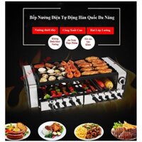 BBQ tại nhà cùng với Lò nướng tự xoay 10 xiên BBQ Grill Auto 1600w ABS SUS304